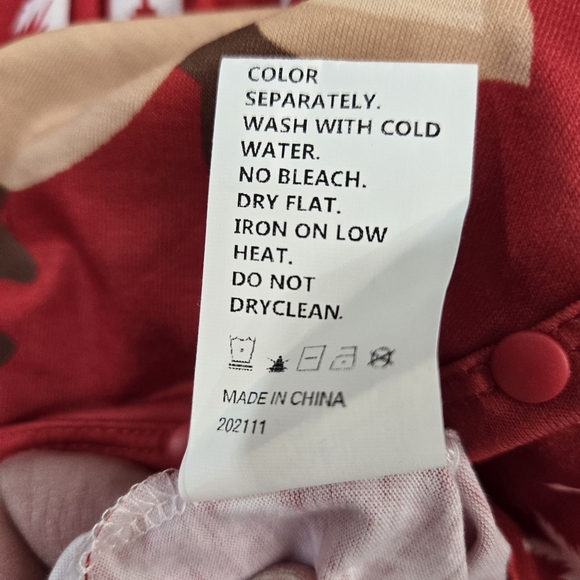 Rudolf One Piece Sleeper 6 to 9 Months - Picture 8 of 11